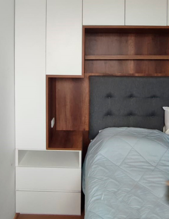 mueble de melamina para dormitorio 