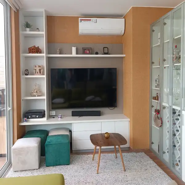 mueble de melamina para tv 