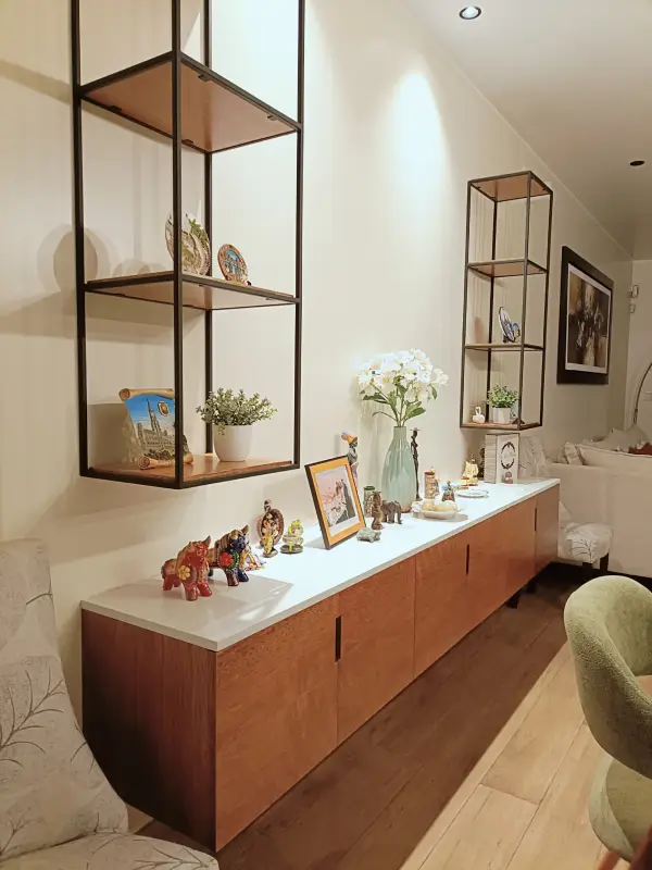 mueble enchape de madera mueble de melamina para dormitorio