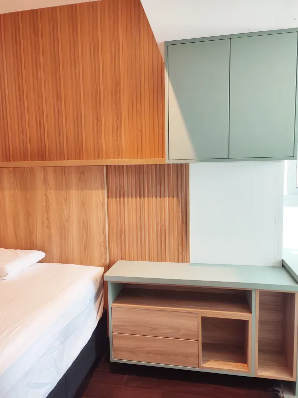 Mueble-para-dormitorio velador de melamina