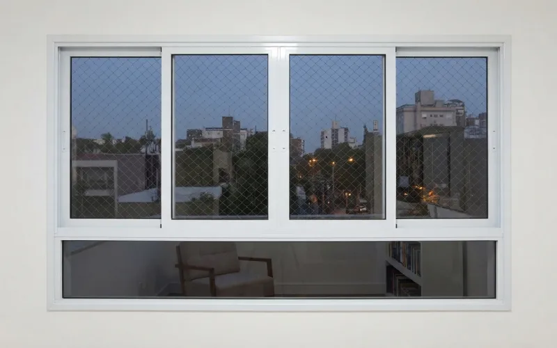 Ventana de aluminio serie 62 premium